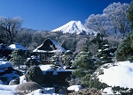 鱒の家雪景色へ
